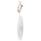 Tall Floor Vase, Modern White Large Floor Vase, 40-inch Vase, Decorative Lightweight Vase, for the Entryway, Dining Room, Living Room, or Bedroom